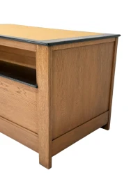 Art Deco Modernist Free-Standing Desk by J.A. Muntendam for L.O.V. Oosterbeek
